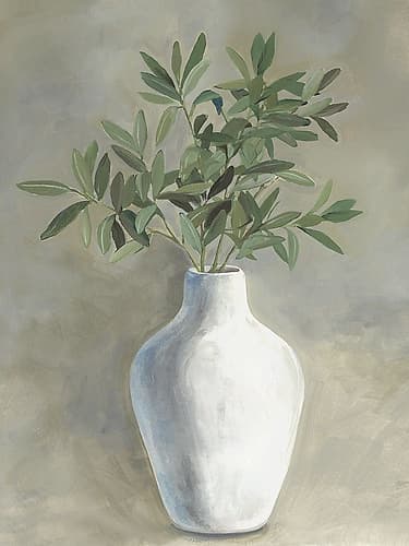 Potted Serenity Art Print by Aria K