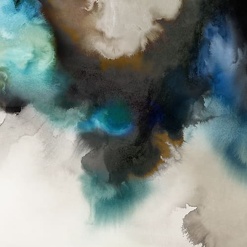 Smoke In Water II Art Print