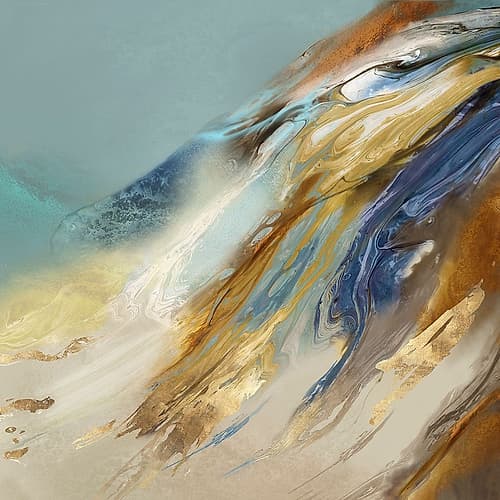 Fantasy Mountain Art Print