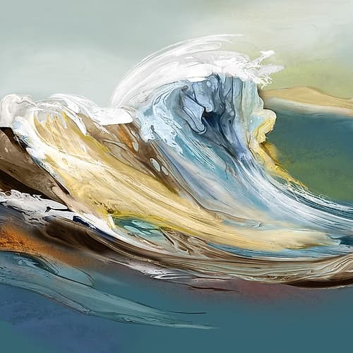 Fantasy Sea Art Print