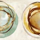Two Circles Art Print