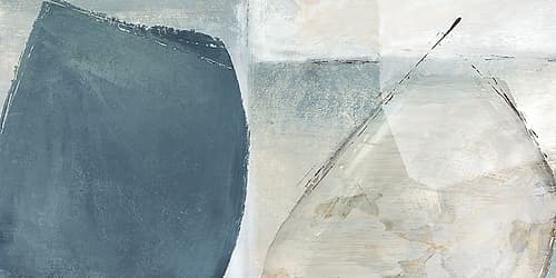 Varied Blue Art Print