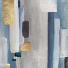 Blues of Klimt I Art Print