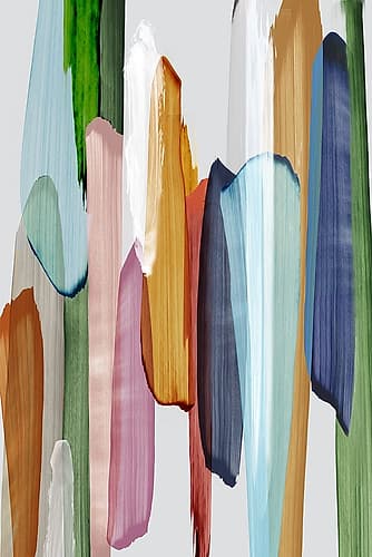 Lines of Abstract Abstract Art Print
