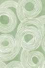 Curves of Verdant I Abstract Art Print
