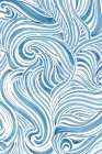 Blue Sea Scrolls Art Print