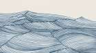Lines of Wave Art Print