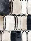 Monochrome Arches in Structured Harmony Art Print