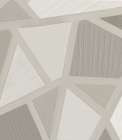 Soft Geometric Patterns in Neutral Shades Art Print