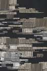 Linear Rhythms in Neutral Shades Art Print