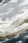 Stormy Waves in Abstract Motion Art Print
