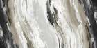 Flowing Monochrome Currents Abstract Art Print
