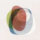 Overlapping Color Harmony Art Print