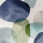 Colorful Overlapping Ovals Exploration II Art Print