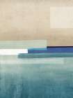 Layers of Blue Serenity Art Print