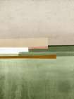 Layers of Green Serenity Art Print