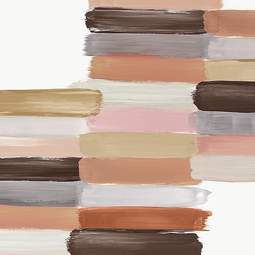 Layers of Earthy Tones Minimaliste reproduction