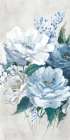 Bundles of Blue I Art Print