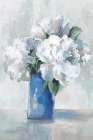Rustic White Flowers Art Print