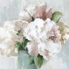 Rustic Pink Florals Art Print