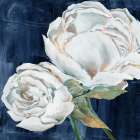 Blue Peony I Art Print