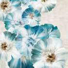 Blue Blossom Bliss Art Print