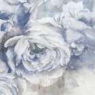 Soft Blue Flora Art Print