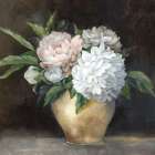 Still Life Peonies Art Print