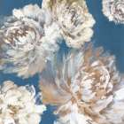 Blue Full Blossom Art Print