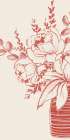 Blushing Petal Symphony II Art Print