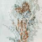 Muted Layers of Floral Shadows Art Print