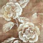 Whispers of Vintage Blooms Art Print