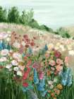 Colorful Blooms on Rolling Hill Art Print