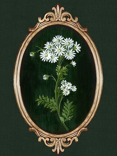 Framed Beauty II Art nouveau reproduction