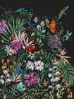Midnight Wildflowers Art Print