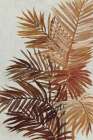 Golden Palms Minimalist Print