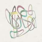 Pastel Swirl I Art Print