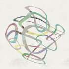 Pastel Swirl II Art Print