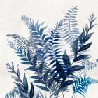 Indigo Canopy II Art Print