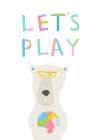 Lets Play Art Print