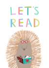 Lets Read Art Print