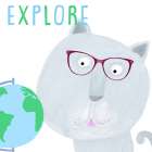 Always Explore Art Print