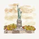 Libertyis Light Art Print