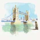 London Bridge Art Print