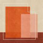 Red Squares Art Print