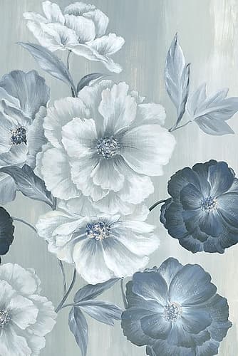Delicate Blooms I Art Print