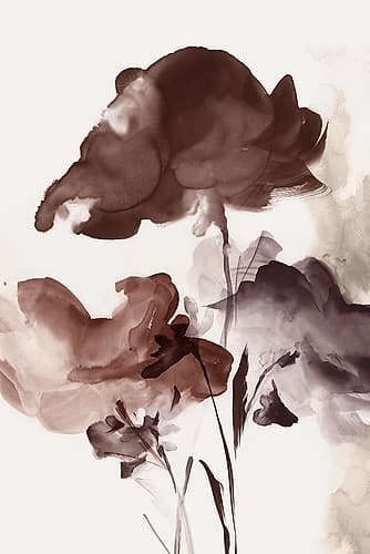 Azura Bouquet II Crimson Version Art Print