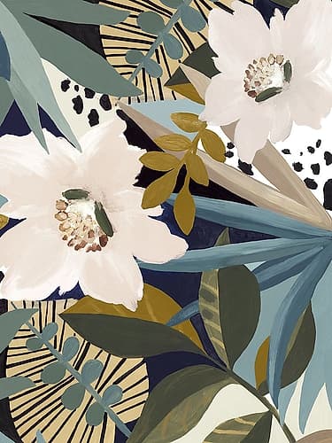 Floral Symphony II Art Print