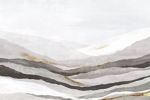 Far Away Land II Neutral Version Landscape Print