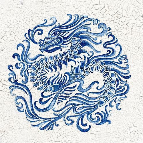 Chinese Porcelain II Decorative Print
